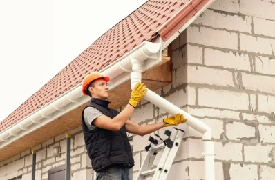 Pose et remplacement de gouttières à Mazamet